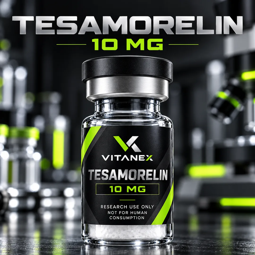 VITANEX Tesamorelin 10 mg research peptide vial